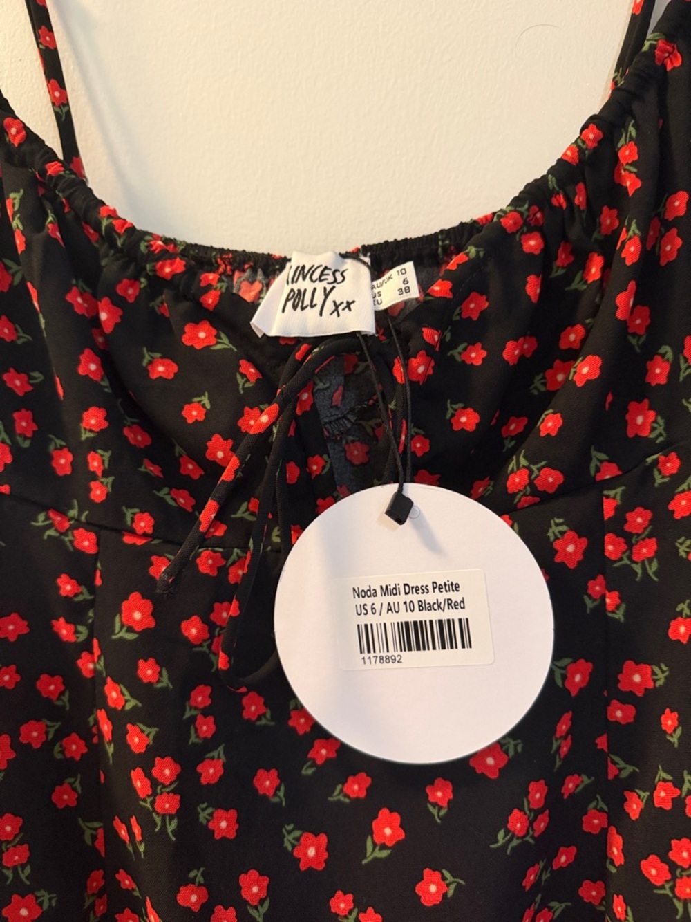 Princess Polly Noda Floral Midi Dress (Petite) - Picture 4 of 4